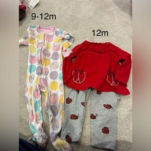 Easter footie, spring outfit